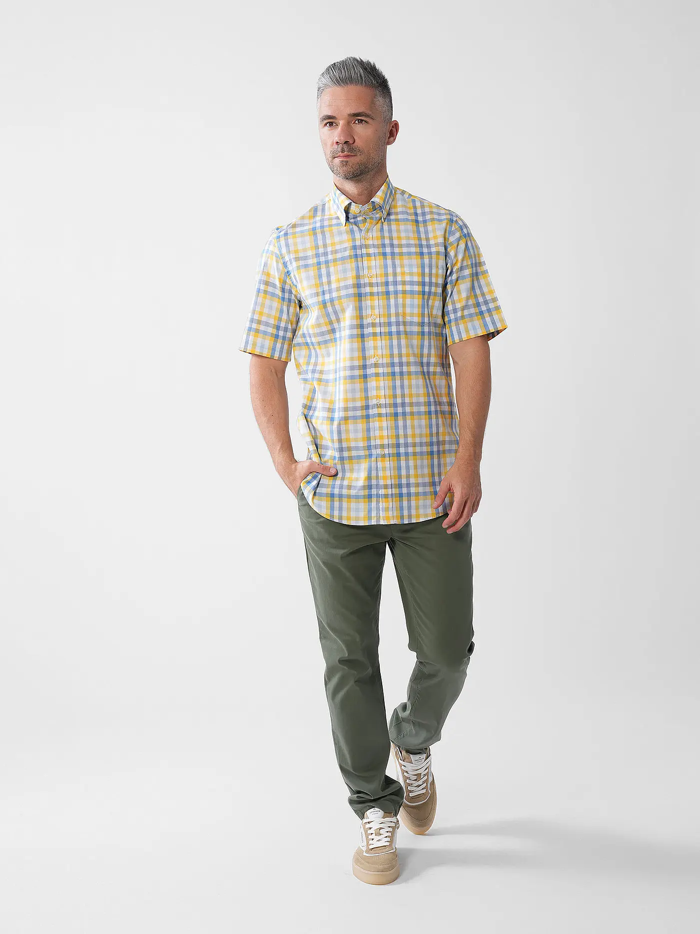 PAUL & SHARK | Hemd Regular Fit | gelb